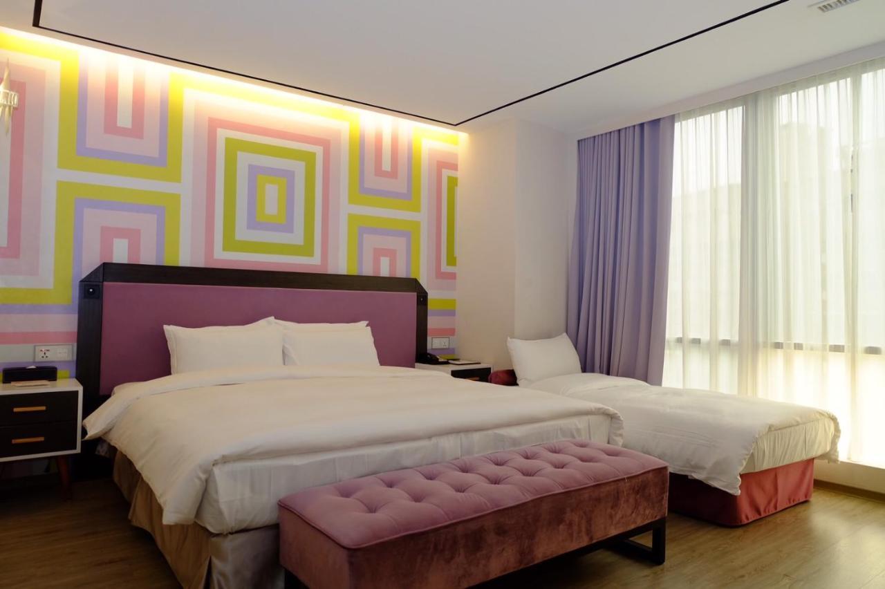 Uinn Business Hotel-Shihlin Taipeh Exterior foto
