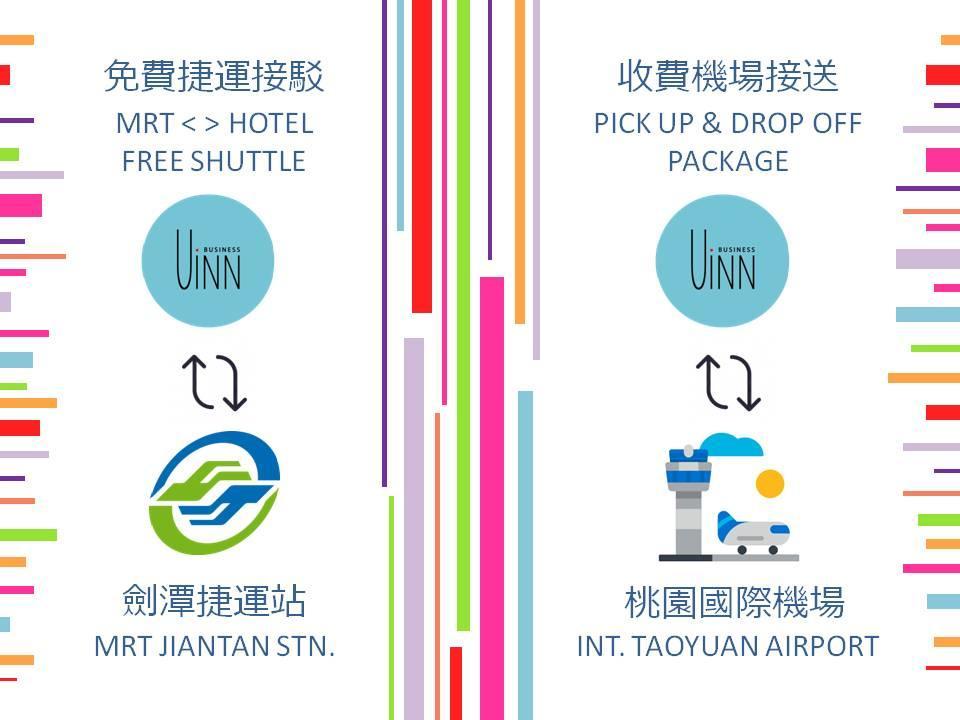 Uinn Business Hotel-Shihlin Taipeh Exterior foto