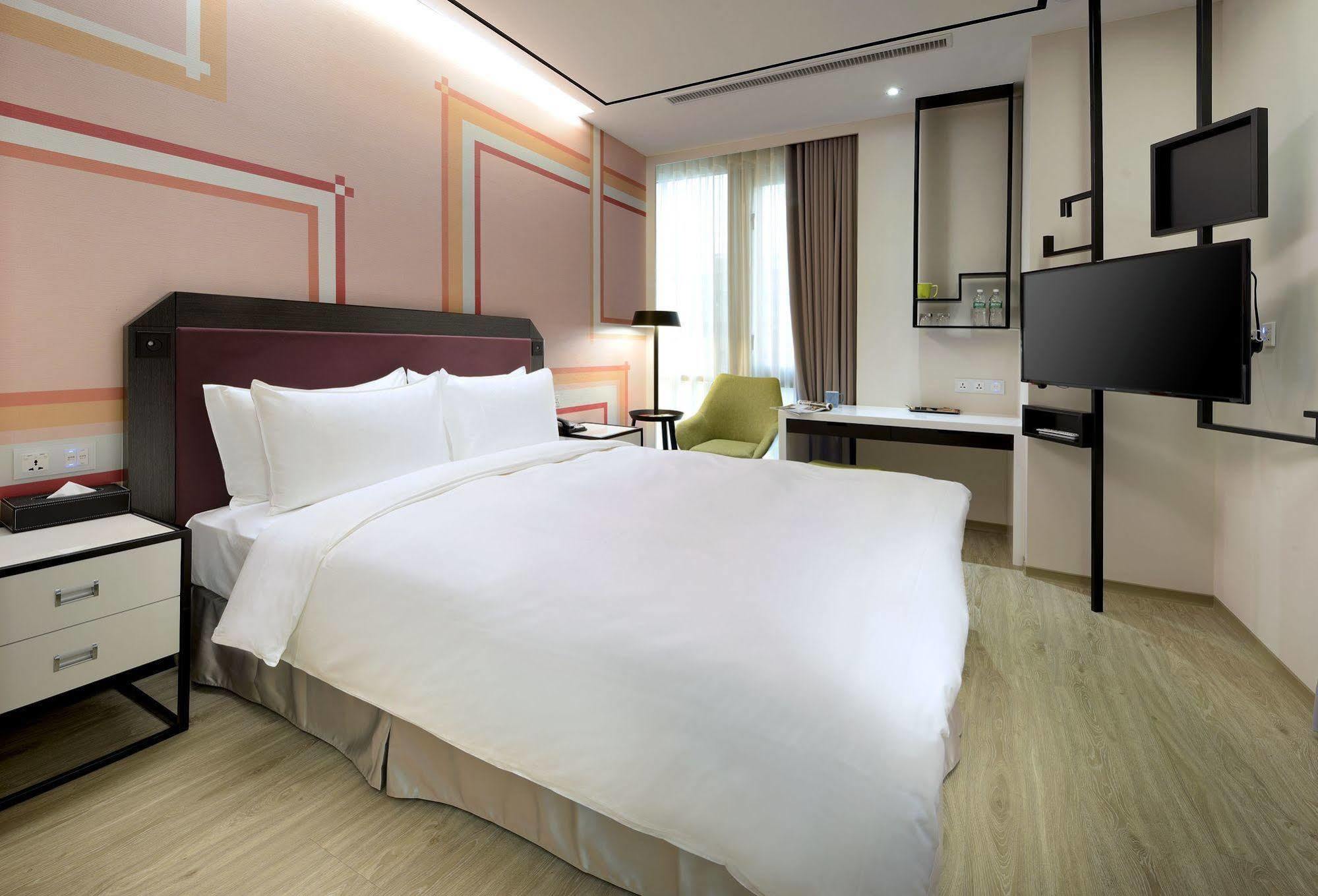 Uinn Business Hotel-Shihlin Taipeh Exterior foto